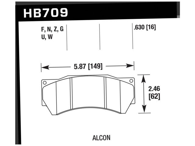 Hawk Disc Brake Pad