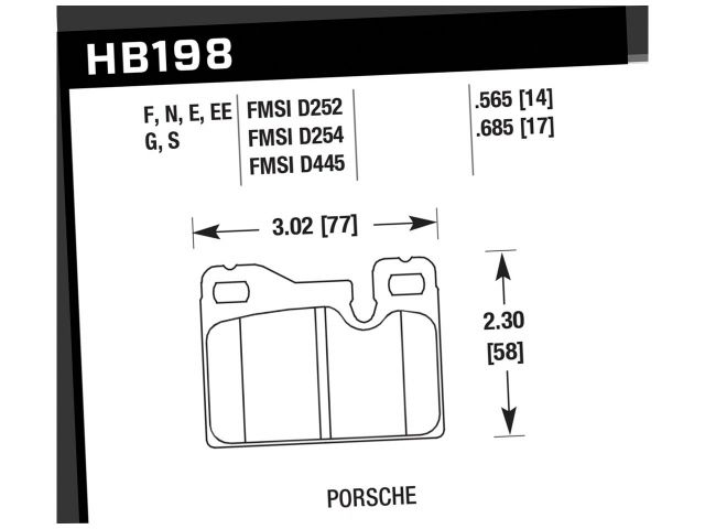 Hawk Disc Brake Pad