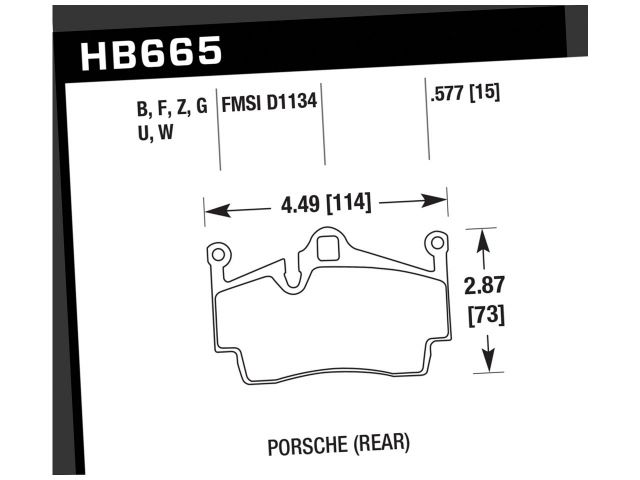 Hawk Disc Brake Pad