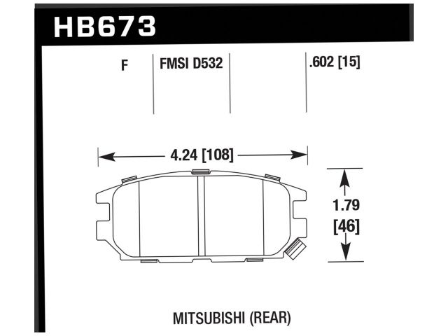 Hawk Disc Brake Pad