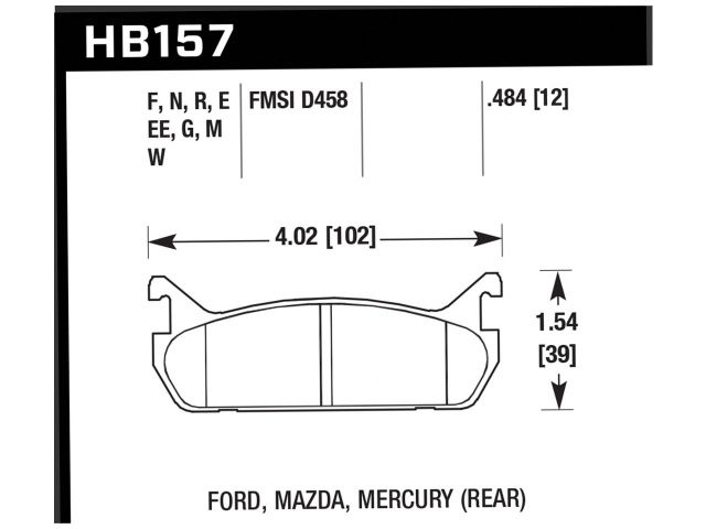 Hawk Disc Brake Pad