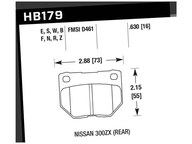 Hawk Disc Brake Pad
