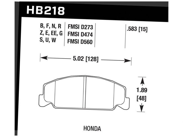 Hawk Disc Brake Pad