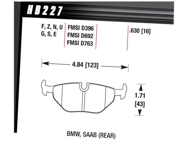 Hawk Disc Brake Pad
