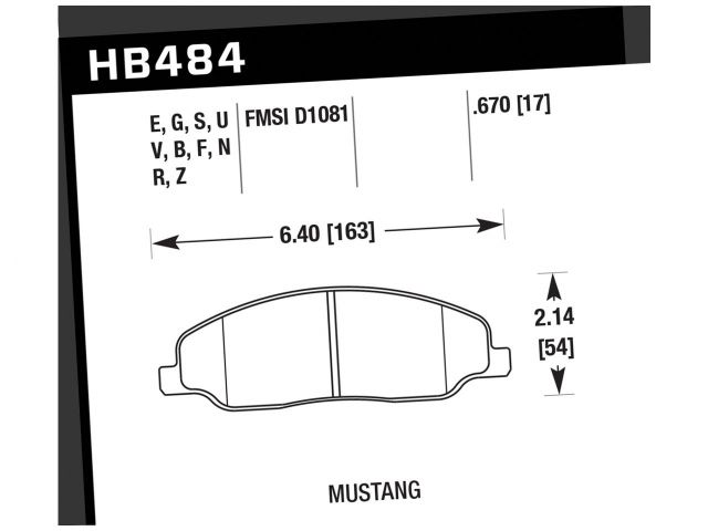 Hawk Disc Brake Pad