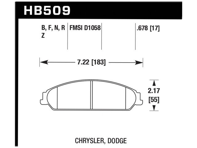 Hawk Disc Brake Pad