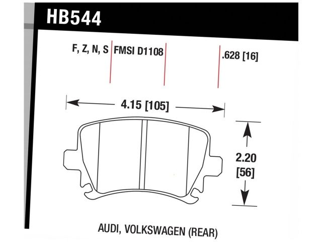 Hawk Disc Brake Pad