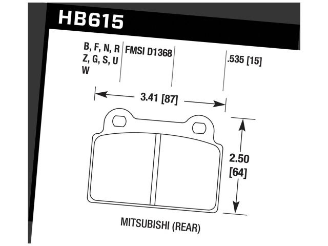 Hawk Disc Brake Pad