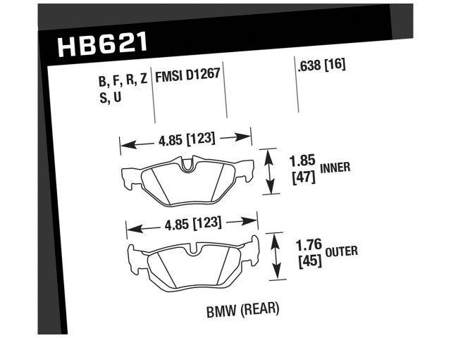 Hawk Disc Brake Pad