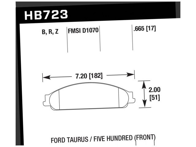 Hawk Disc Brake Pad