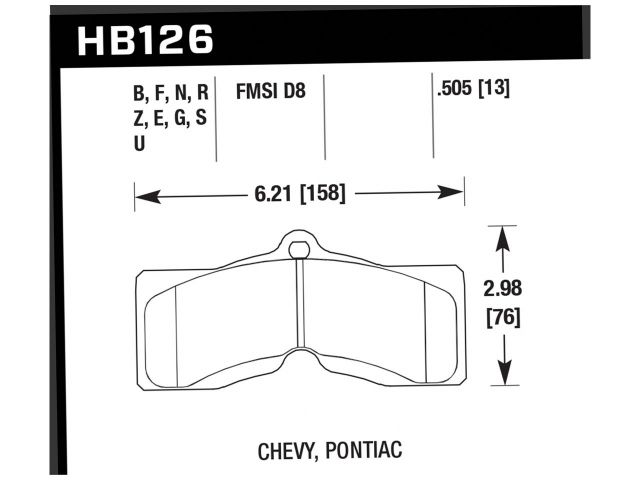 Hawk Disc Brake Pad