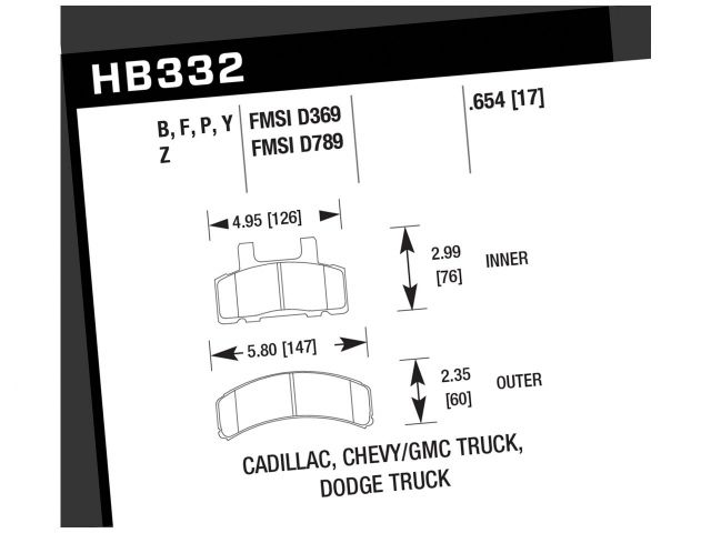 Hawk Disc Brake Pad