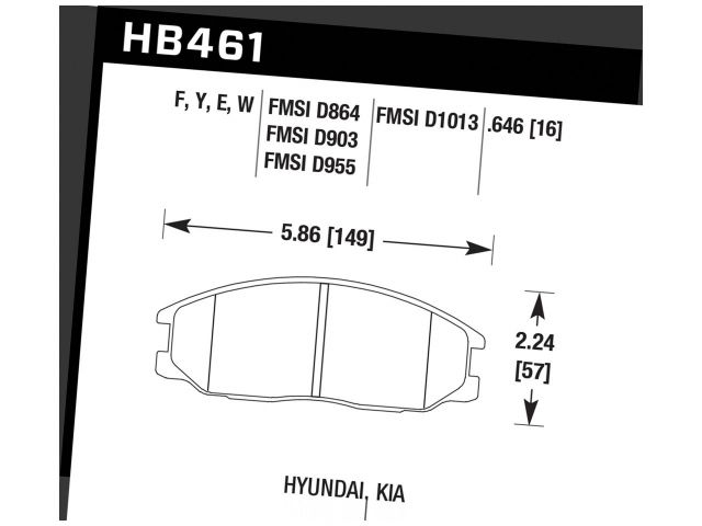 Hawk Disc Brake Pad