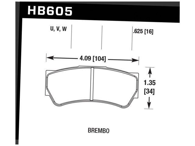 Hawk Disc Brake Pad