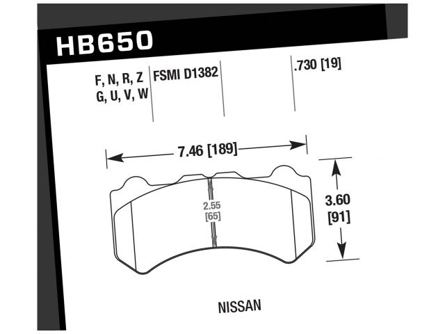Hawk Disc Brake Pad