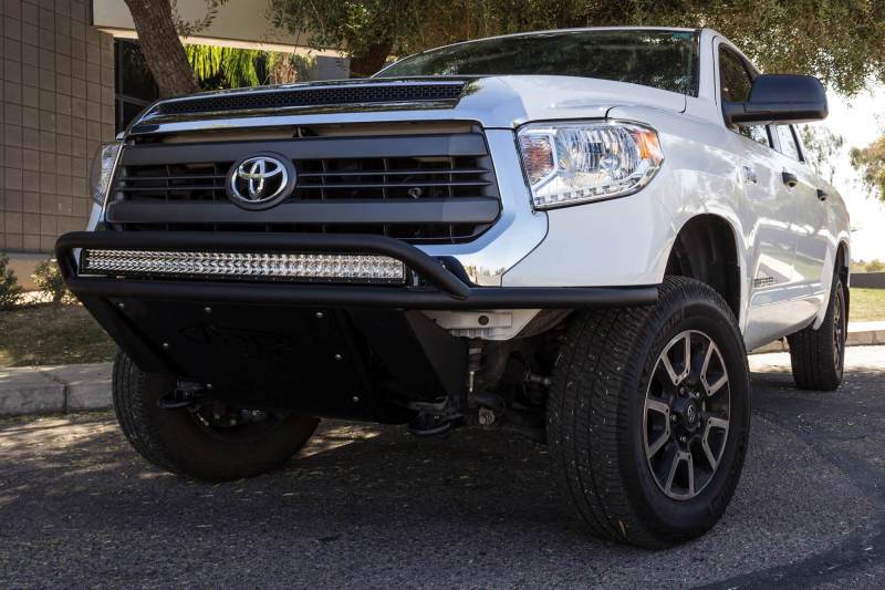 Addictive Desert Designs 14-18 Toyota Tundra ADD Lite Front Bumper w/ Top Hoop F743842940103 Main Image