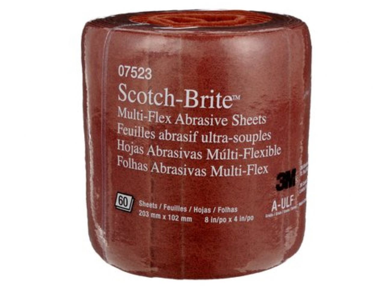 3M Multi-Flex Abrasive Sheet, ULF, Gold, 8 In x 20 Ft