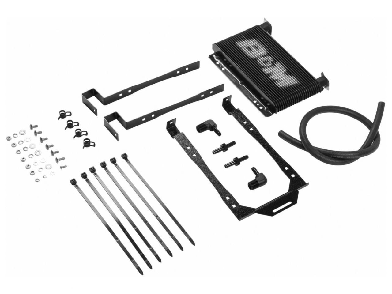 B&M Racing 07-18 Jeep Wrangler JK Direct Fit Power Steering Cooler W/ Hardware