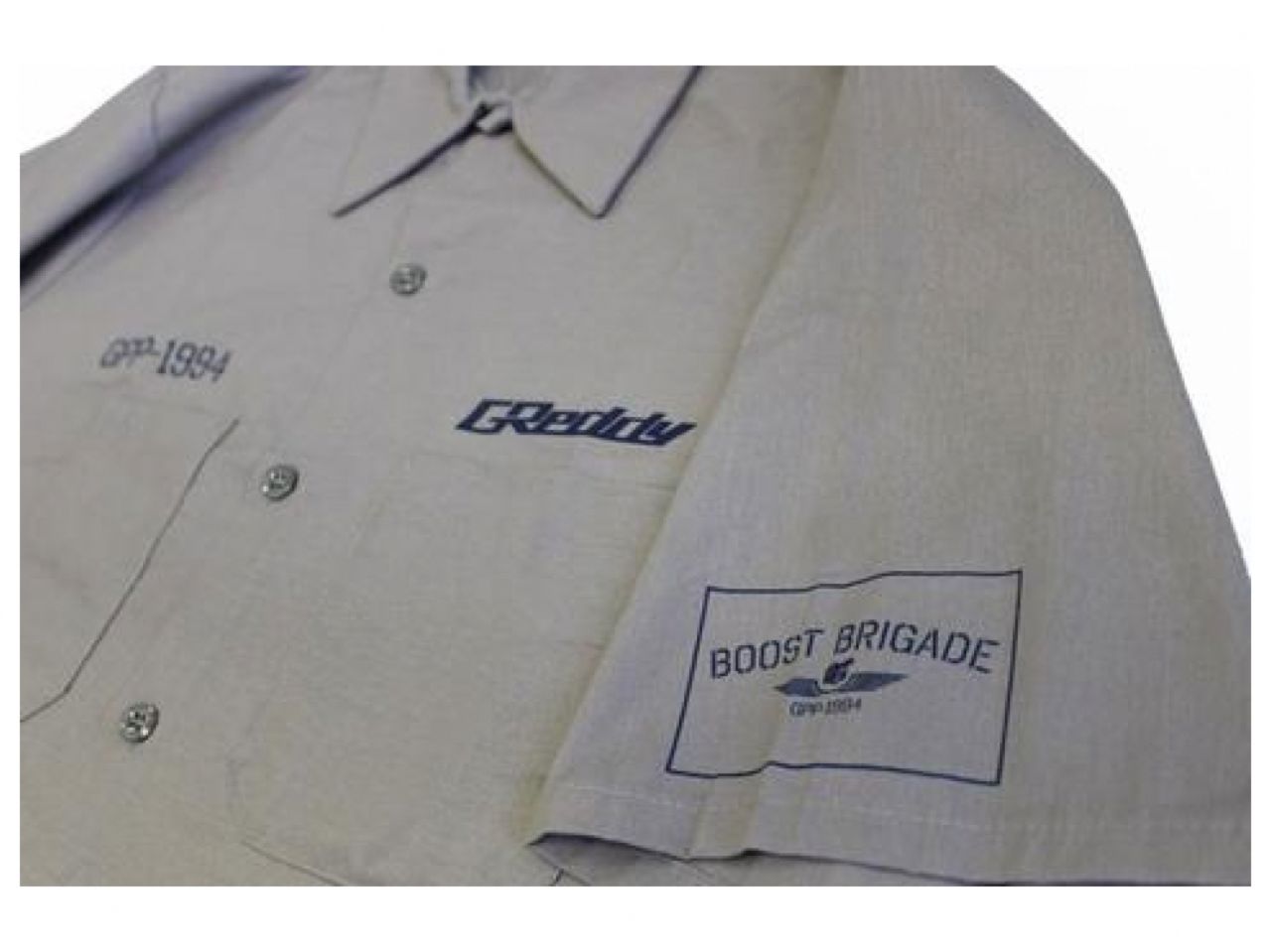 GReddy Workshirt GREY 2XL