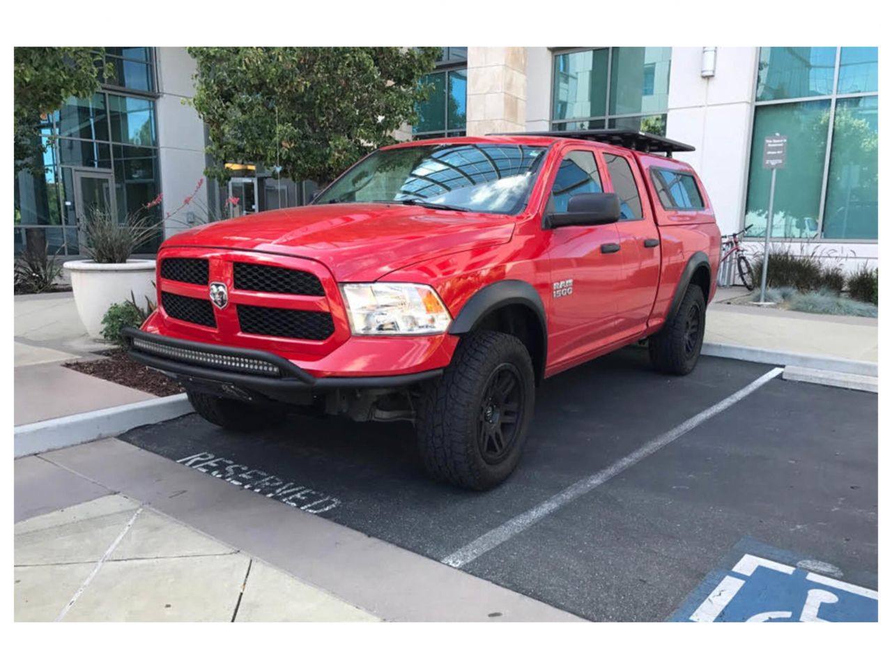 Addictive Desert Designs 09-18 Dodge 1500 RAM ADD Lite Front Bumper w/ Top Hoop