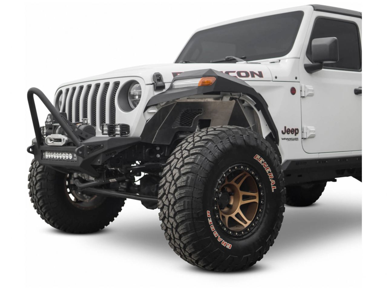 Addictive Desert Designs 2018 Jeep Wrangler JL Hammer Black Rock Fight