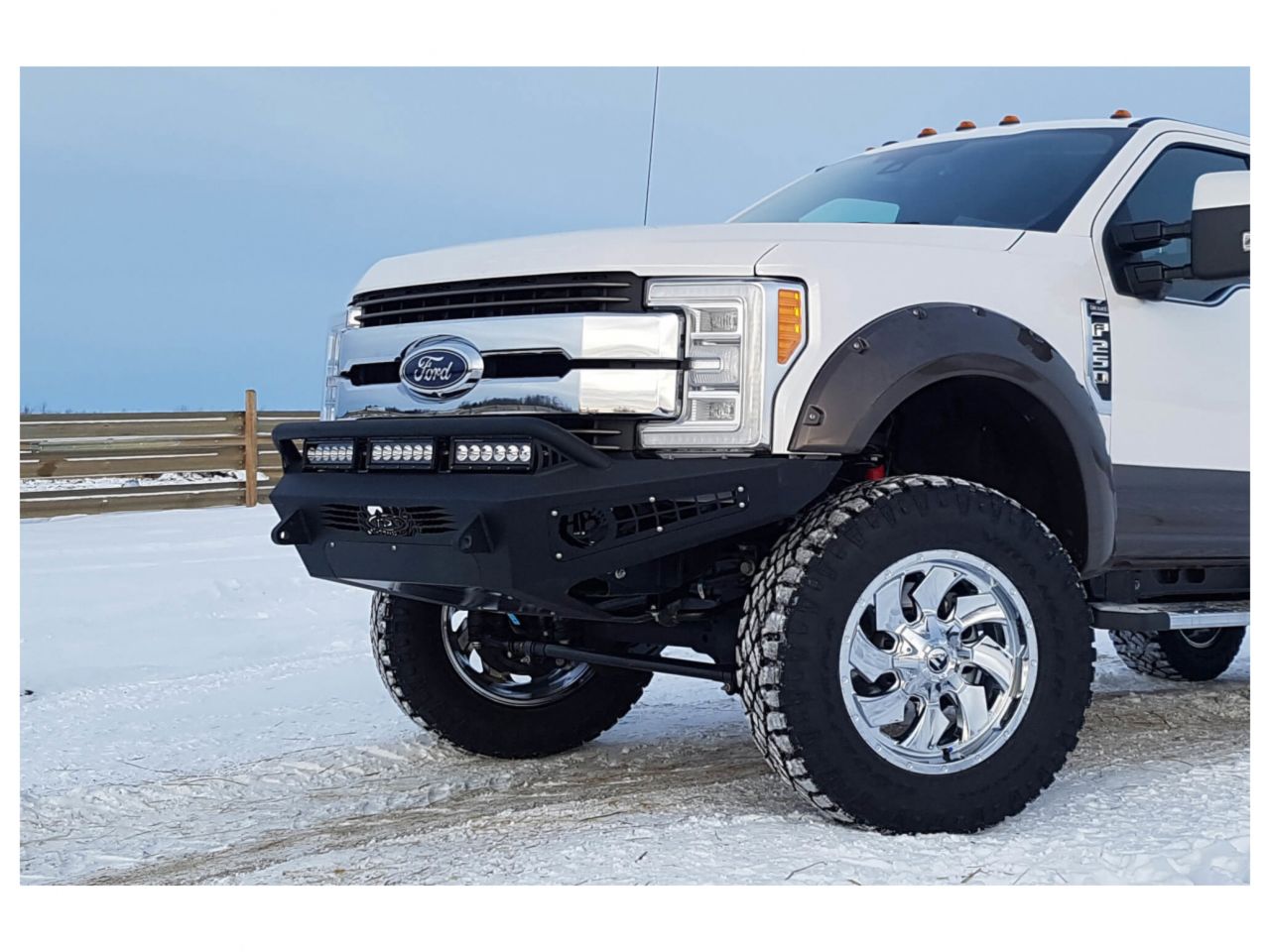 Addictive Desert Designs 2017-2019 Ford Super Duty HoneyBadger Front Bumper
