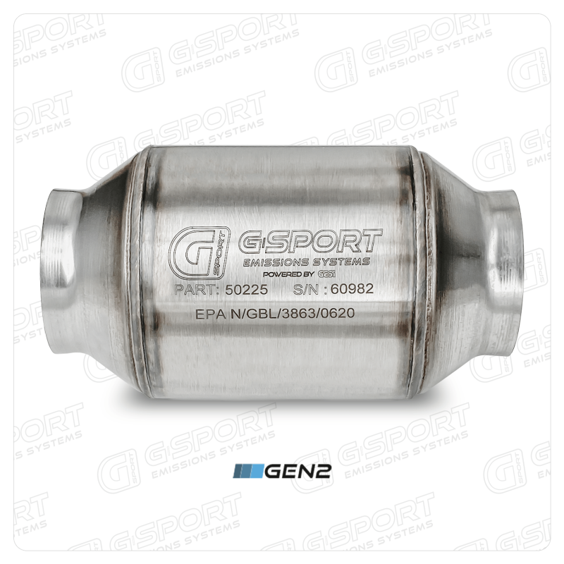 G-Sport GSP G-Sport High Output Cats Exhaust, Mufflers & Tips Catalytic Converter Universal main image