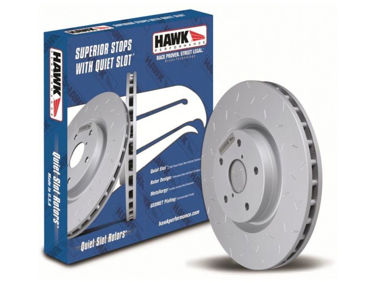 Hawk Brake Rotors HUS528 Item Image