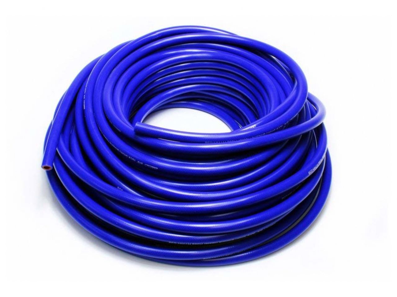 HPS High Temp 1/4"ID(6mm) Reinforced Silicone Heater Hose Blue- 25 Ft Roll