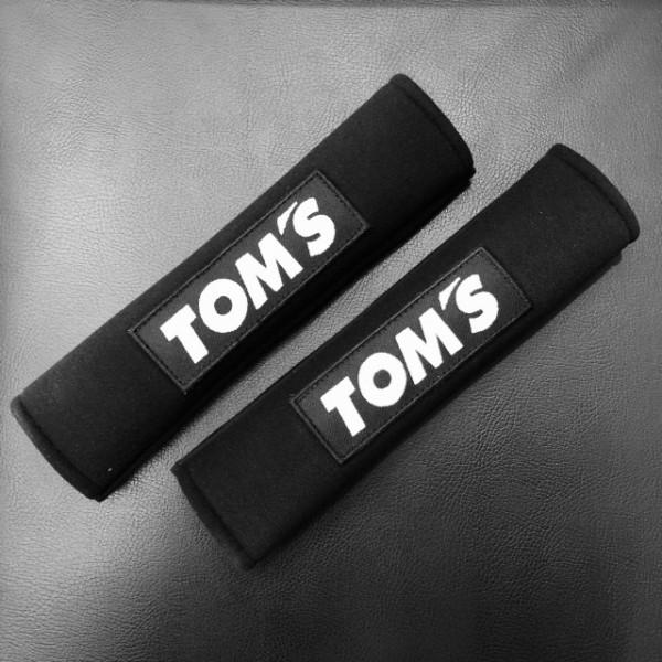 Apexi TOM'S Racing- Seat Belt Shoulder Pad (Black)