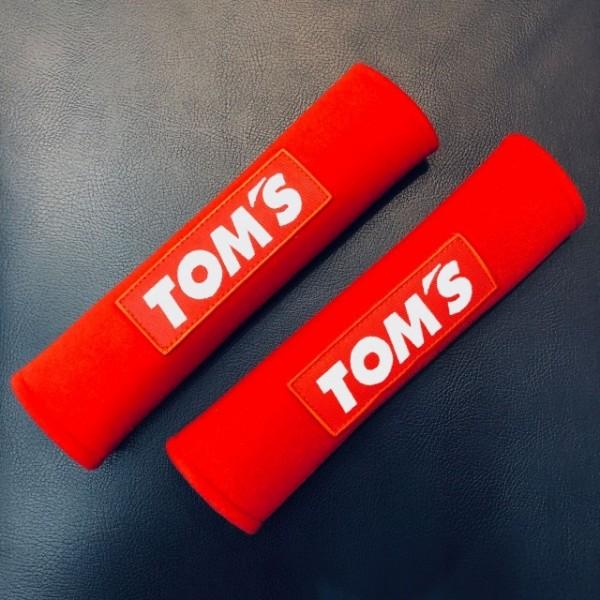 Apexi TOM'S Racing- Seat Belt Shoulder Pad (Red)