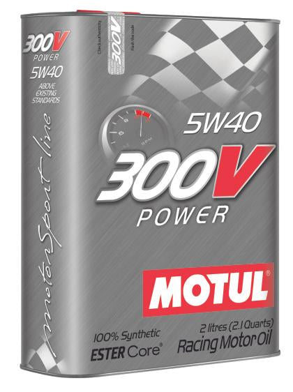 MOTUL 300V Fully Synthetic Ester Racing Engine Oil - 2 Liters