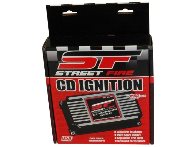 MSD Ignition, Street Fire, with Rev Control 4, 6, 8-cyl.