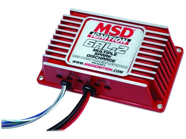 MSD 6AL-2, with 2-Step Limiter, 4, 6, 8-cyl.