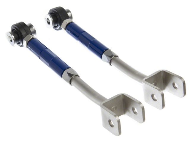 P2M Z33 350Z/G35 Adjustable Rear Camber Rods (Curved) with lock out wa 0LNFW
