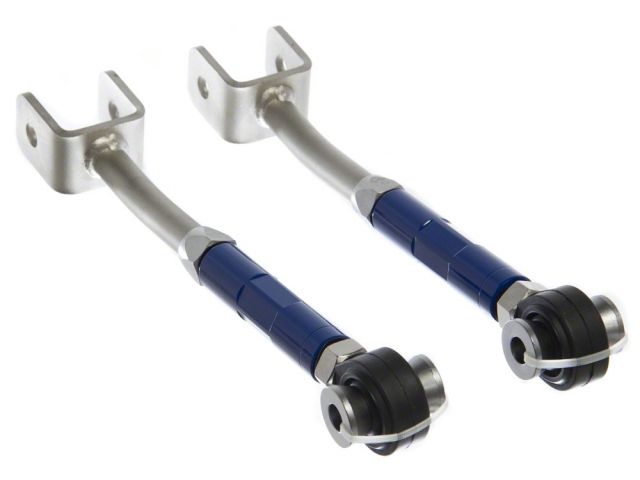 P2M Z33 350Z/G35 Adjustable Rear Camber Rods (Curved) with lock out wa 0LNFW