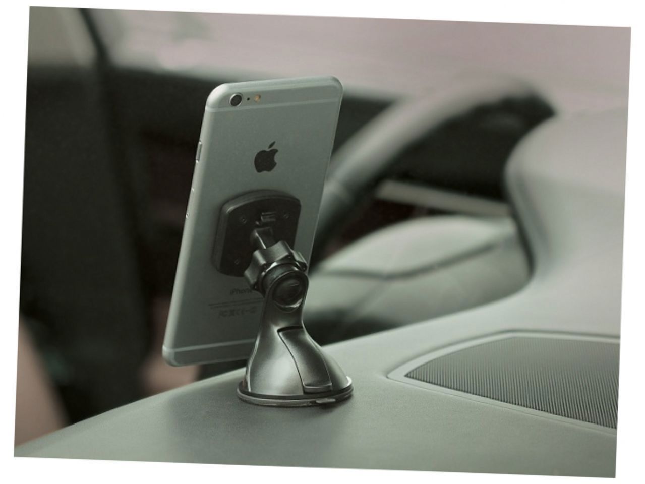 aFe Scosche Magnetic Dash Mount w/ Interchangeable Trims
