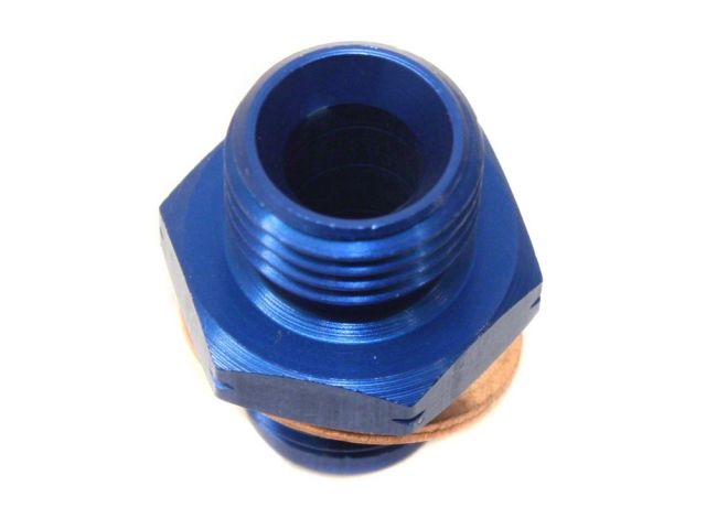 ATP Turbo Coolant or Oil Feed Fitting 14mm x 1.5 male to 6 AN male