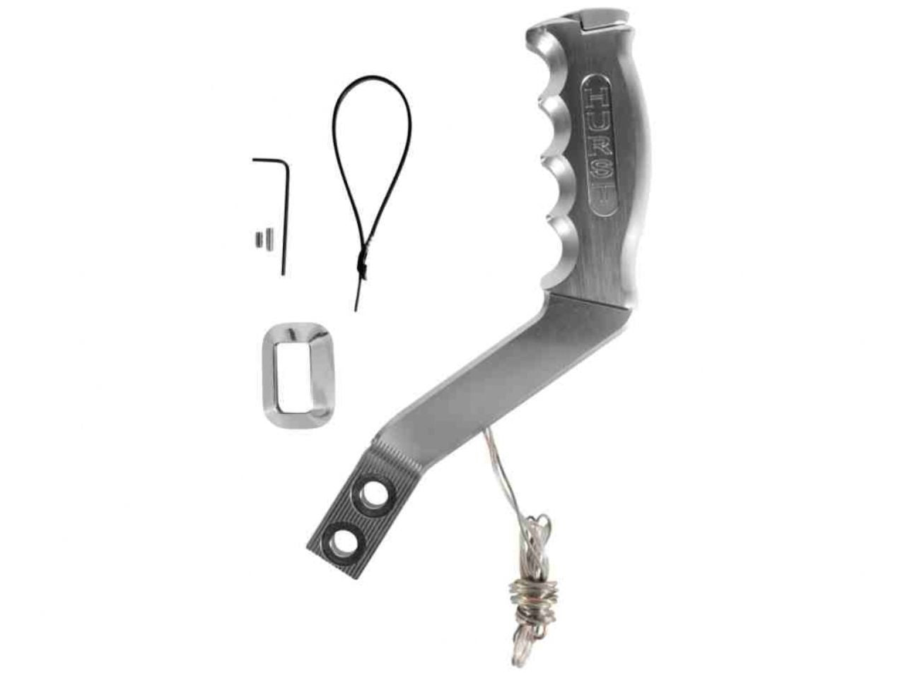 Hurst Shifters Shift Handle,Nitro Stick, With Built-in 12v Switch,Brushed Aluminum