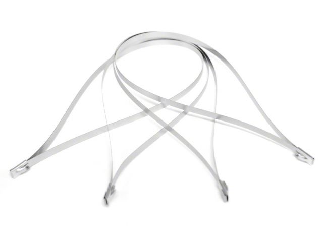 DEI Stainless Steel Lock Ties 14-in 4-Pack