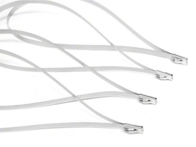 DEI Stainless Steel Lock Ties 14-in 4-Pack