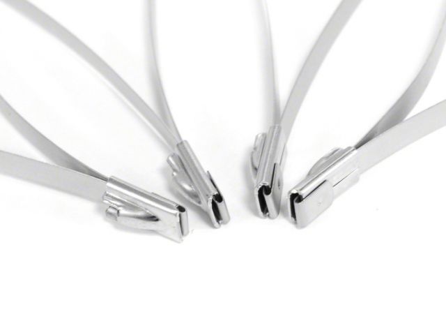 DEI Stainless Steel Lock Ties 14-in 4-Pack