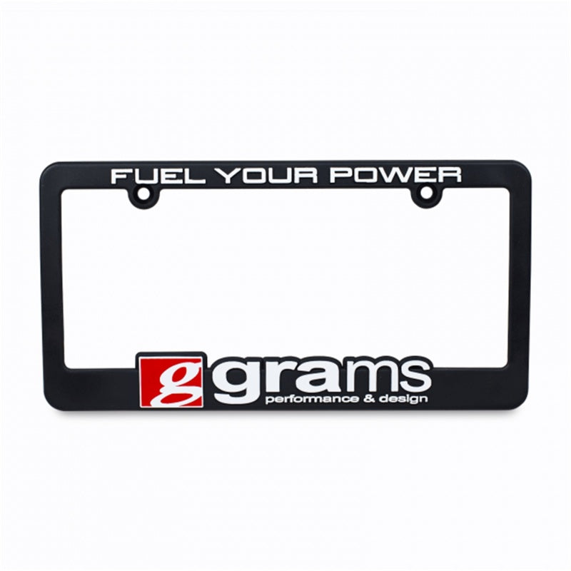 Grams License Plate - Fuel Your Power G38-99-1000