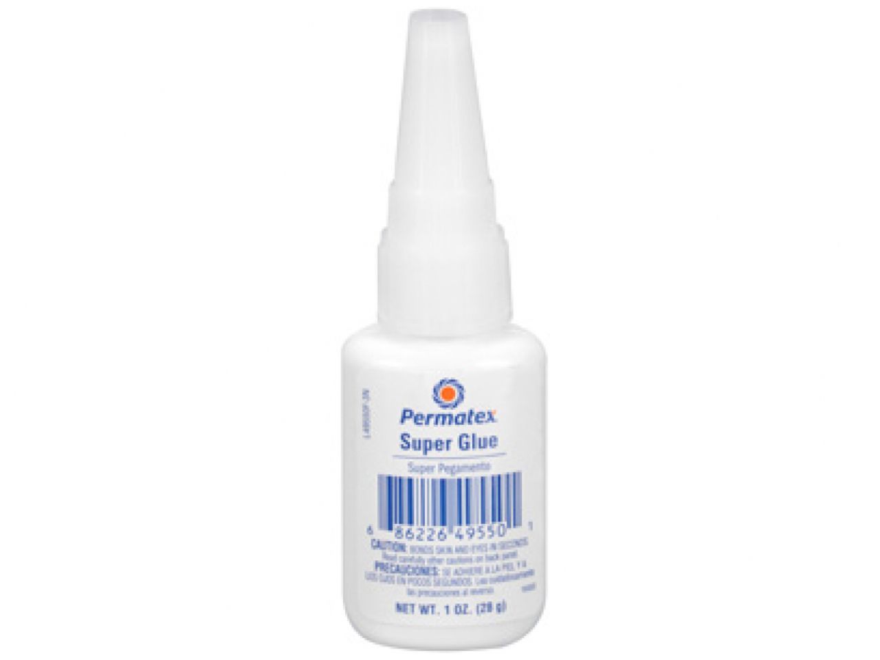 Permatex Super Glue, 2 g tube, carded, Each