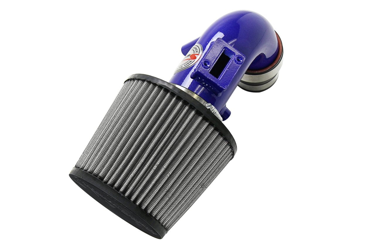 HPS Shortram Air Intake Kit 2012-2015 Honda Civic 1.8L, Blue