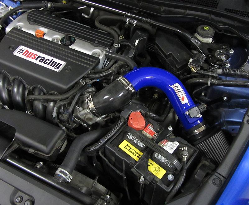 HPS Shortram Air Intake Kit 2009-2014 Acura TSX 2.4L, Blue