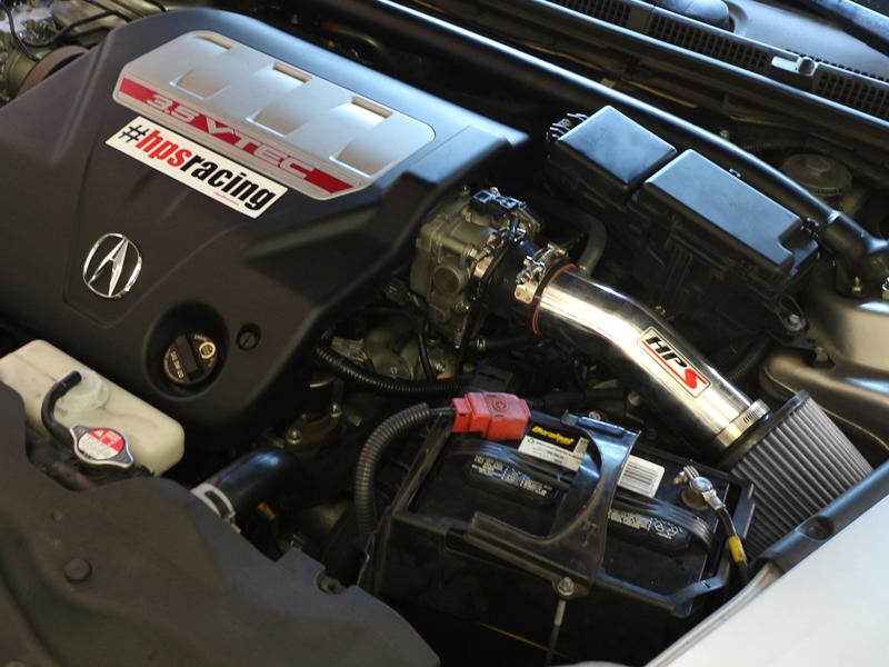 HPS Shortram Air Intake Kit 2003-2007 Honda Accord 3.0L V6, Red