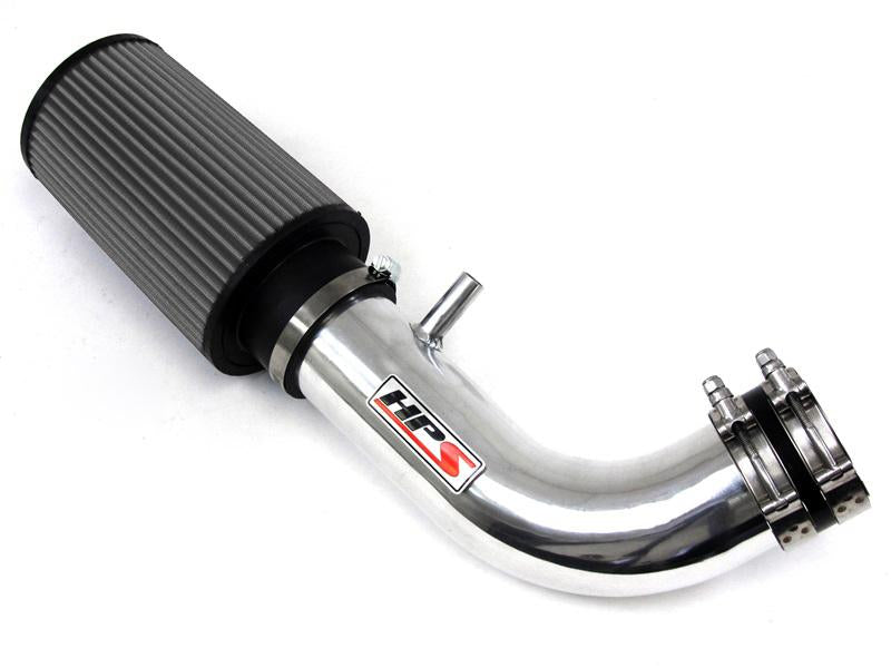 HPS Shortram Air Intake Kit 2007-2011 Jeep Wrangler 3.8L V6, Polish