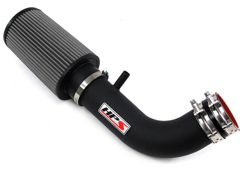 HPS Shortram Air Intake Kit 2007-2011 Jeep Wrangler 3.8L V6, Black