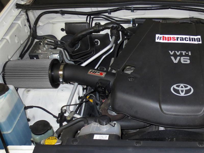 HPS Shortram Air Intake Kit 2007-2009 Toyota FJ Cruiser 4.0L V6, Black